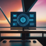 smart desk with AI sensors and automated furniture for modern workspace 2026