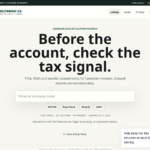 stockscreener.ca Canadian stock account-location lookup homepage