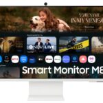 Monitor color settings displayed on a Samsung Smart Monitor