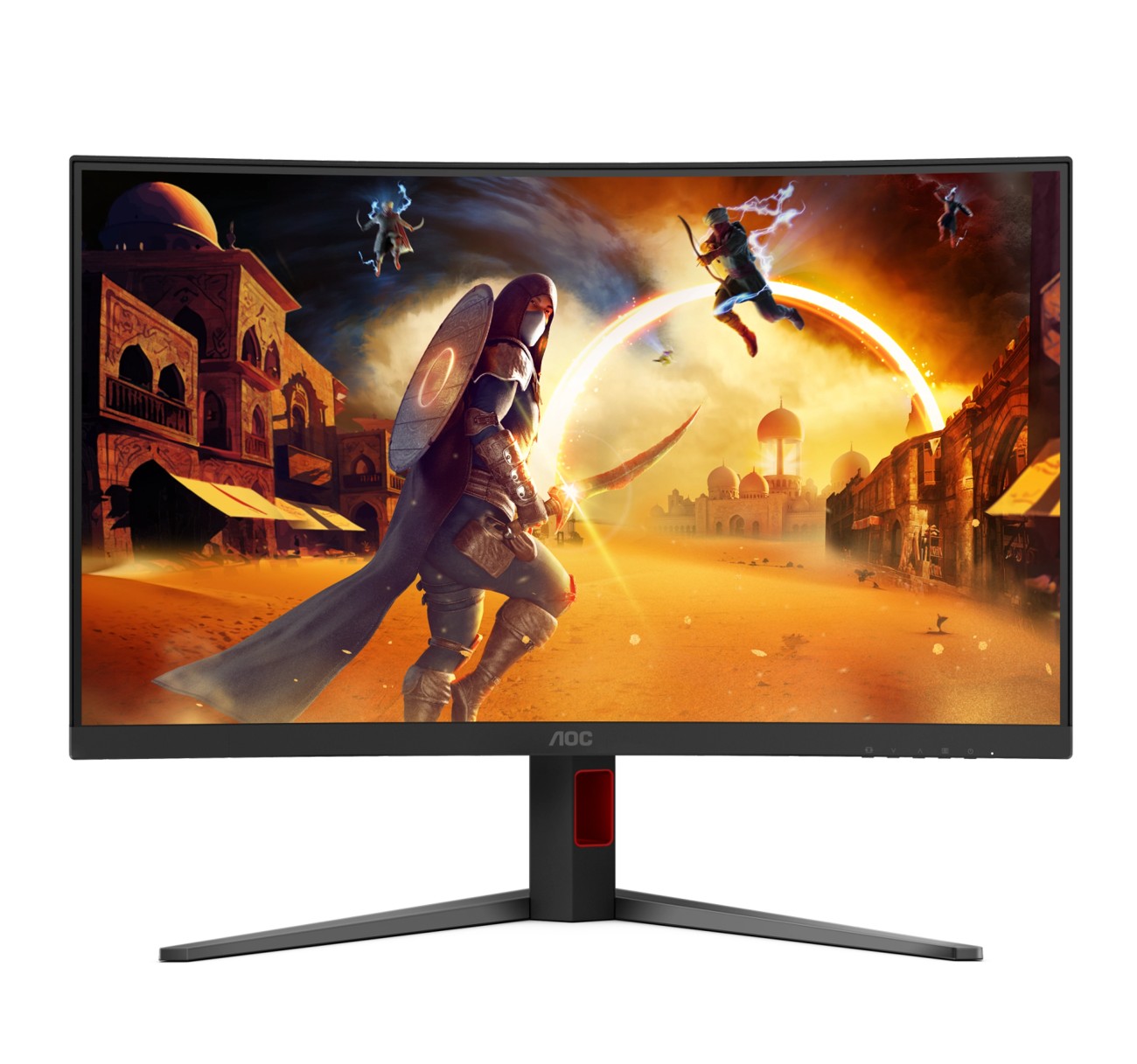 AGON by AOC CQ32G4ZA 31.5-inch curved gaming monitor official product render