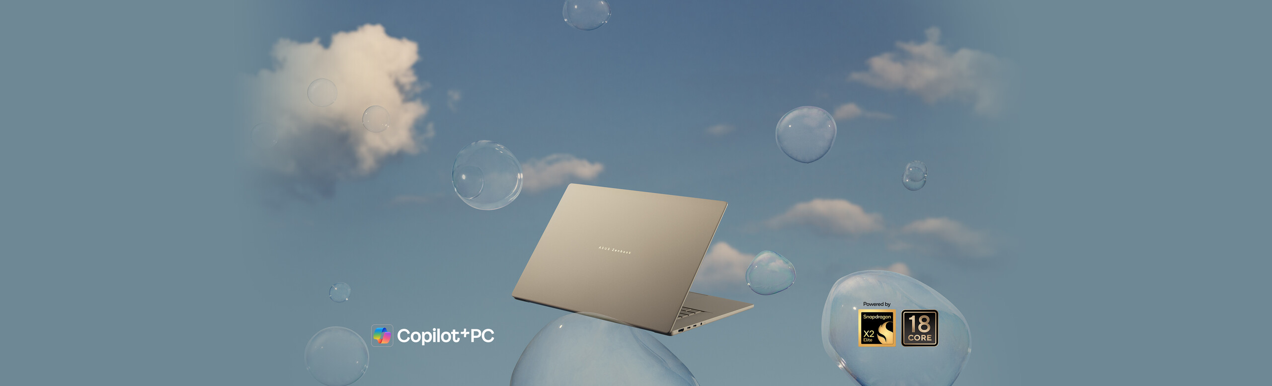 ASUS Zenbook A16 with Snapdragon X2 Elite — the performance pick in the X2 Elite laptop lineup