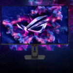 XG32UQDS monitor shown in an official ASUS product image