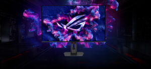 XG32UQDS monitor shown in an official ASUS product image